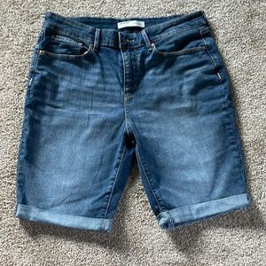Levi denim shorts
